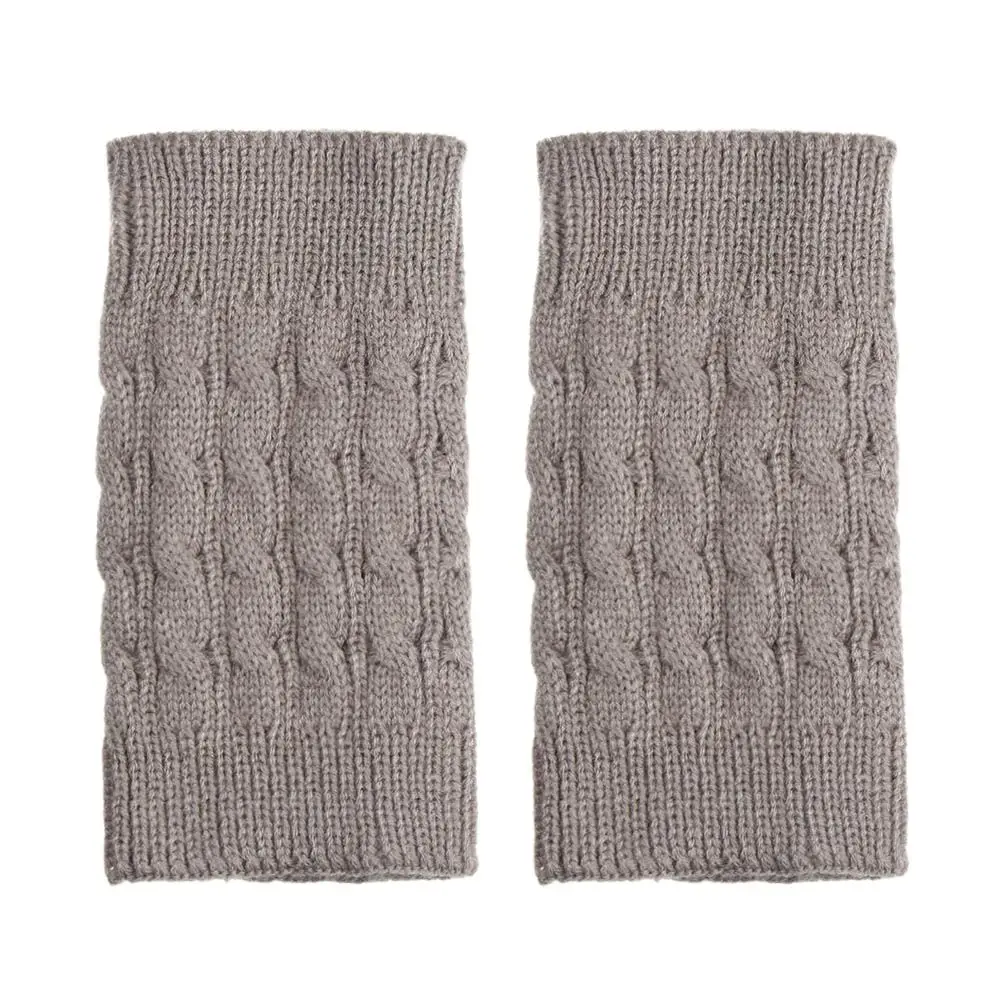 

Boot Cuffs Sweet Winter Lolita Wool Autumn For Women Foot Cover Twist Leg Warmers Leg Warm Socks Knee Cover