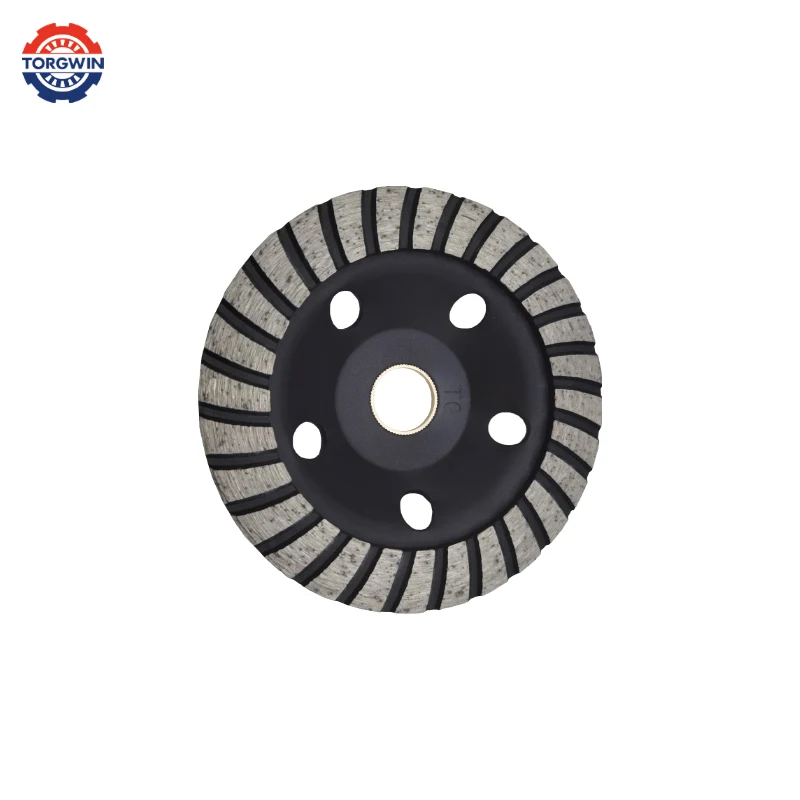 1/2pcs 100/125/150/180/230mm Diamond Grinding Disc Turbine Wheel Disc Bowl Shape Grinding Cup For Concrete Granite Marble Tools