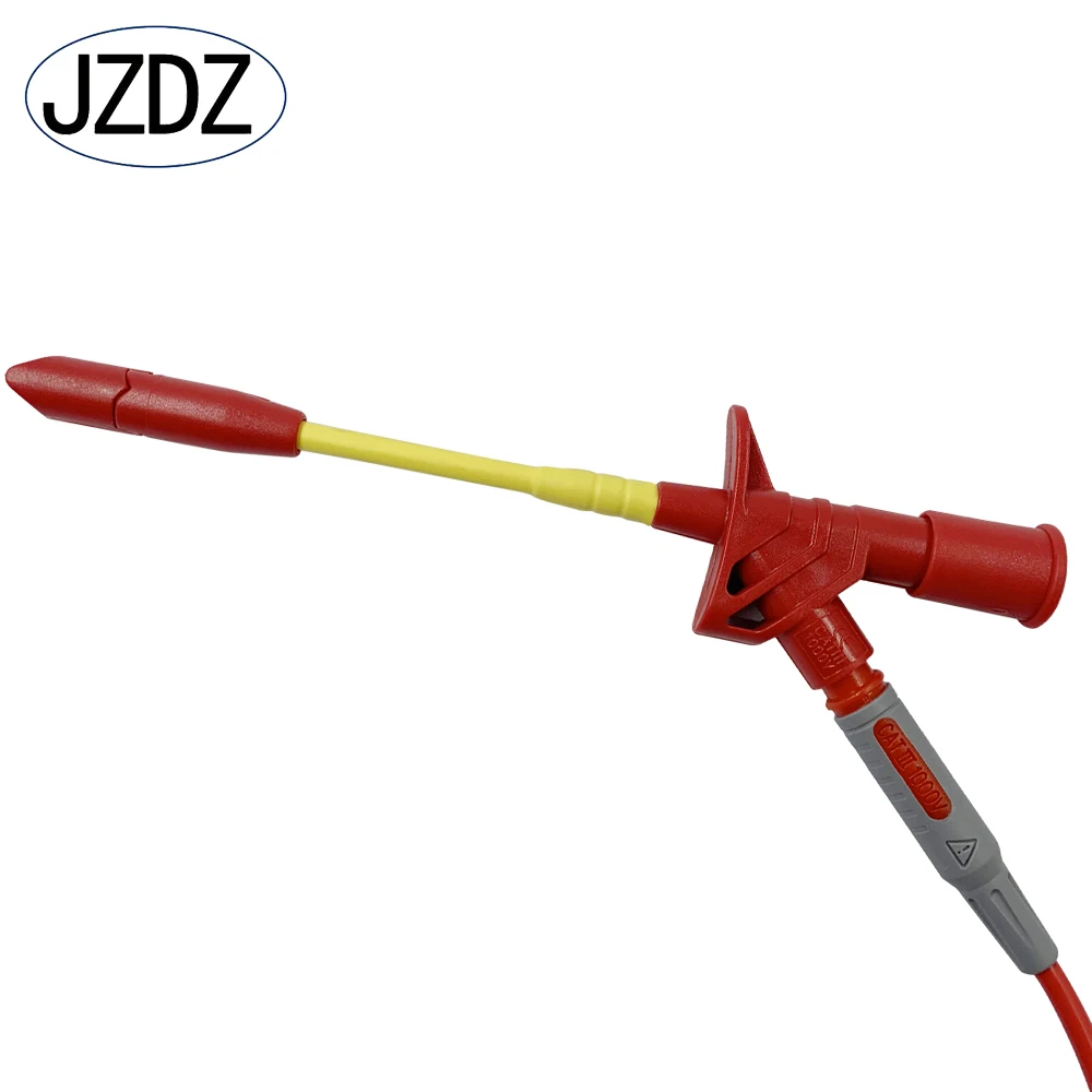 Imagem -03 - Jzdz-multi-meter Test Probe Agulha de Perfuração Profissional Clips de Teste Gancho com Soquete de mm J.30019