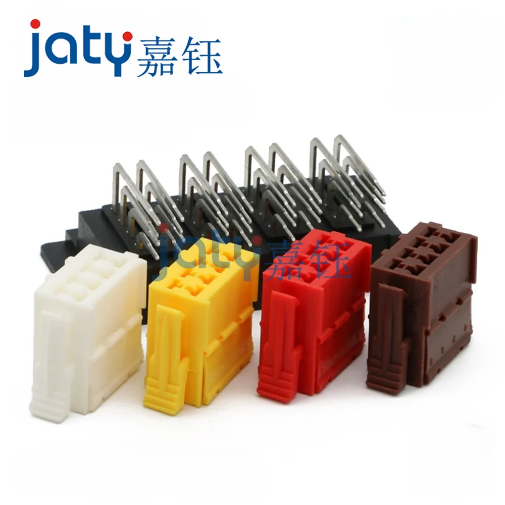 927365-1 6/7/8 TE  8-hole Automotive Connector 32P Plug with Pin Holder DJ7321-3.5-10AW