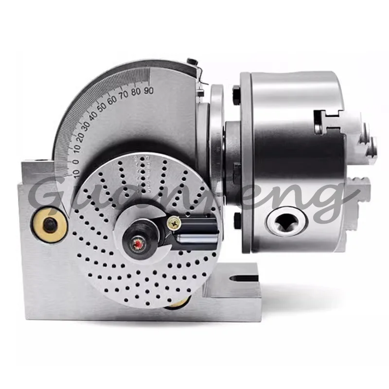 Milling machine universal 4/6 inch indexing head small simple vertical and horizontal manual indexer precision