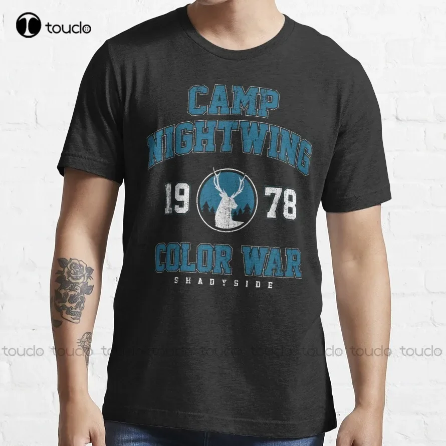 Camp Nightwing Color War 78 - Shadyside Trending T-Shirt Halloween 3Xl Shirts For Men Outdoor Simple Vintag Casual T Shirts New