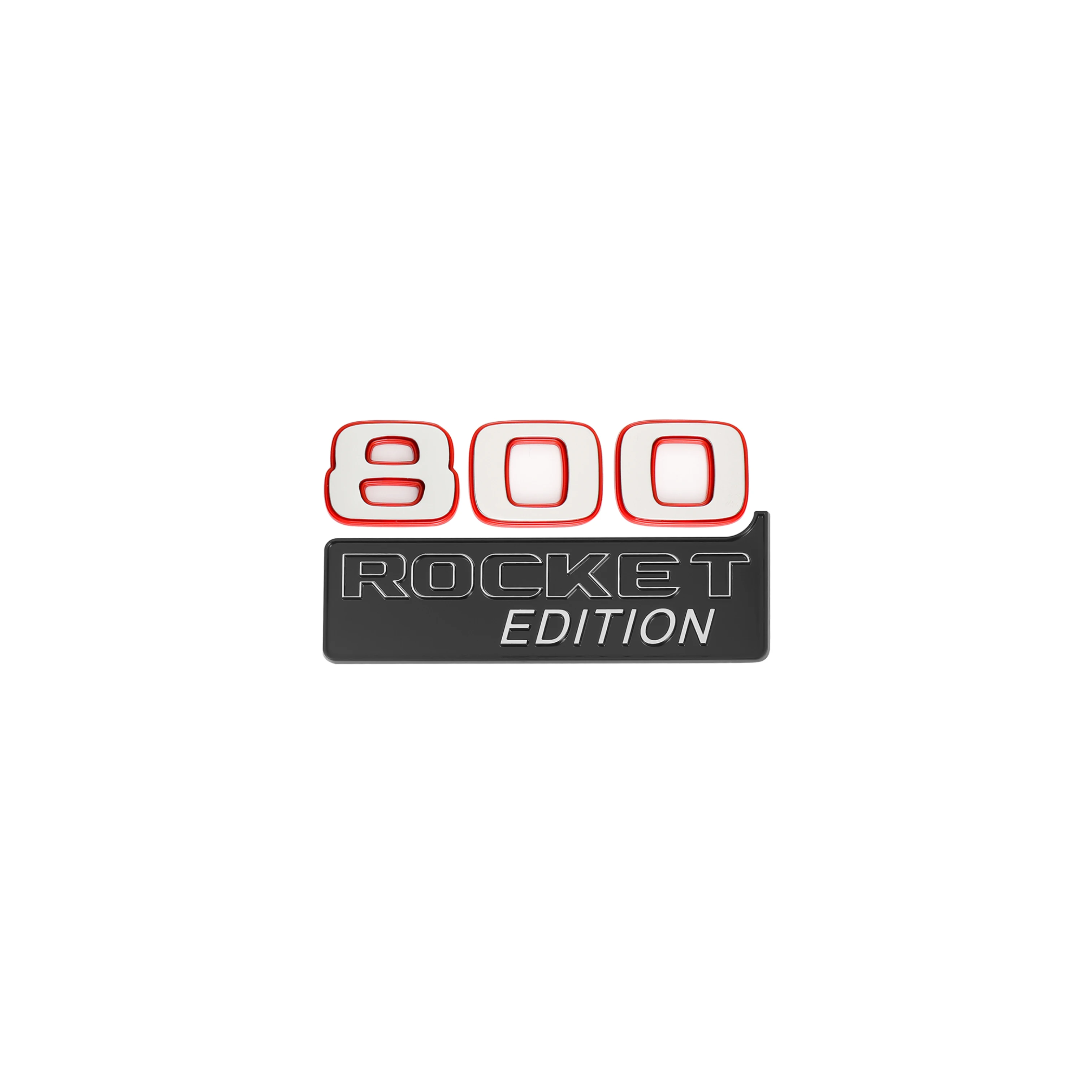 New Color Blocking Color Block 900 800 700 ROCKET EDITION Nameplate Badge Emblem For BRABUS Car Badge Styling Trunk Logo Sticker