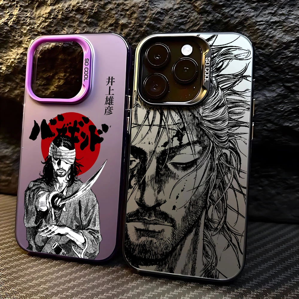 Japanese Vagabond Samurai Case for Xiaomi Redmi A1 13C 9C 9T Note 7 8 9 9S 10 11 12 13 Pro K60 Ultra 4G 5G Matte Back Cover