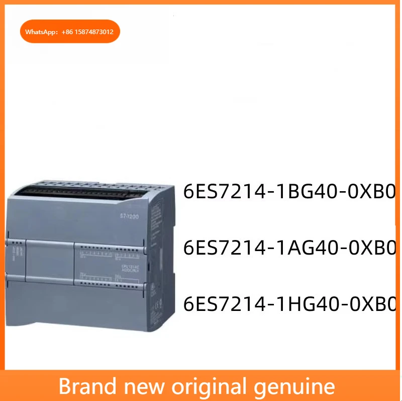 S7-1200 PLC 6ES7214-1AG40-0XB0 6ES7214-1BG40-0XB0 6ES7215-1AG40-0XB0 6ES7215-1HG40-0XB0 Industrial Automation Controller