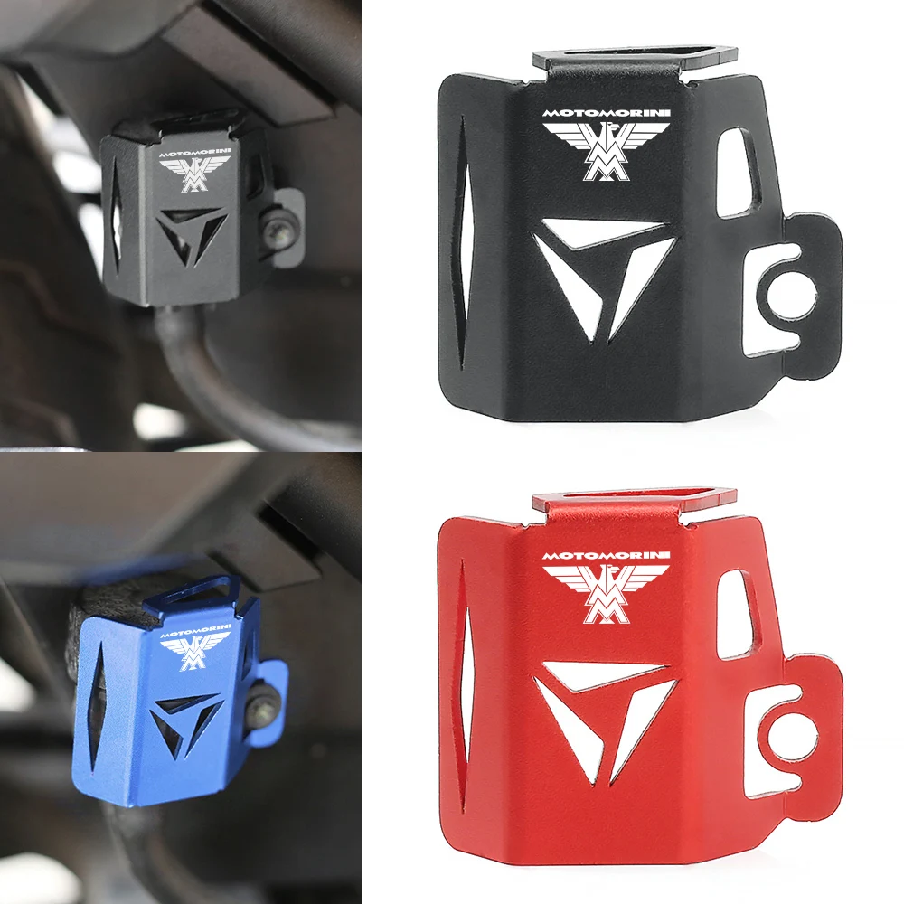 

For Moto Morini XCape X Cape 650 X 650X CNC Aluminum Motorcycle Accessories Rear Brake Fluid Reservoir Guard Cover Protection