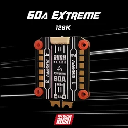 RUSHFPV BLADE Extreme 60A 128K 3-6S AM32 4in1 Brushless ESC