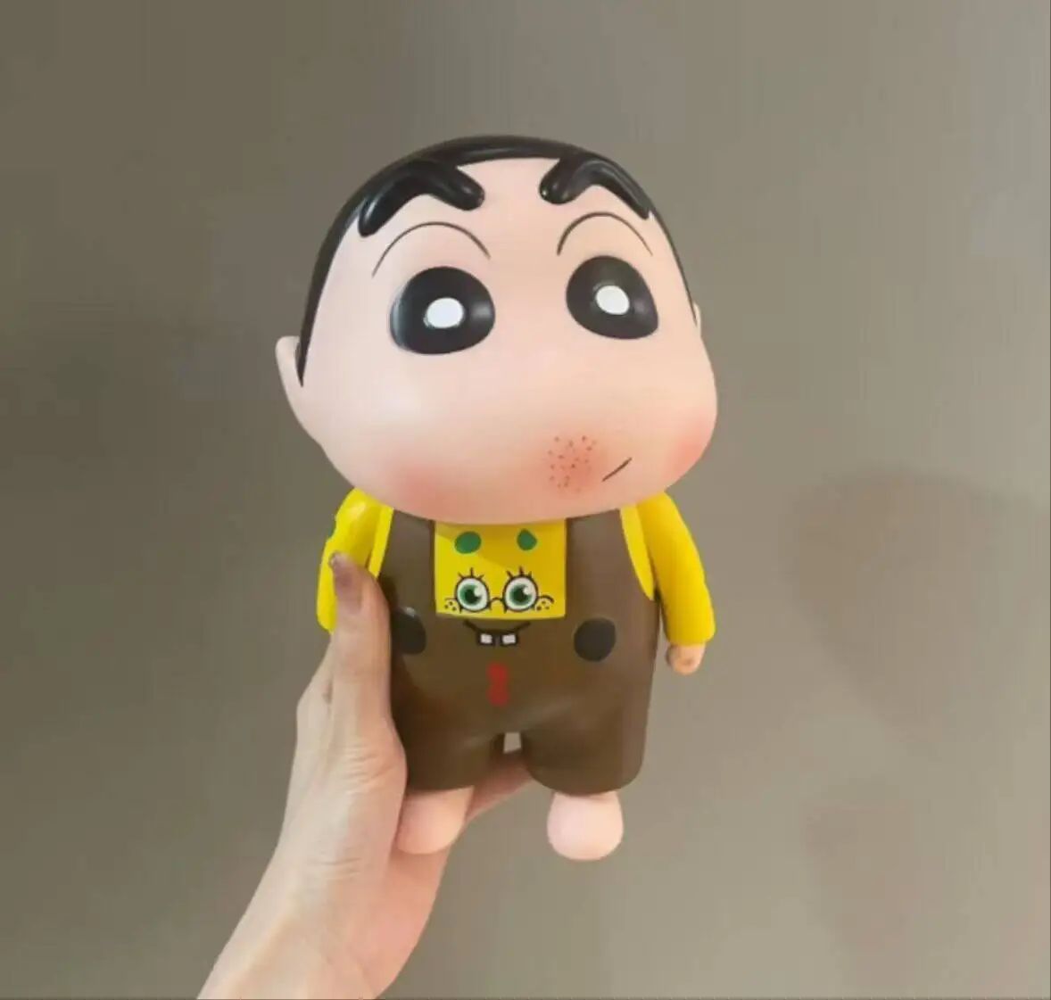 Anime 23cm Crayon Shin-chan kawaii Q Version Action Figures PVC Model Statue Toys doll Desk Decor Collection Gifts