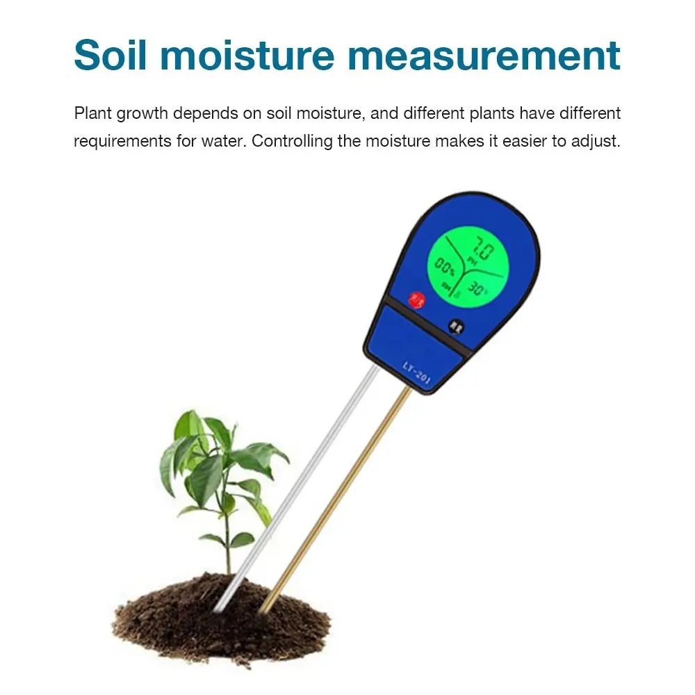 

No Battery Plant Moisture Tester Temperature Tester Dry Wet Monitoring Hygrometer Dial Hydrometer Humidity Tool