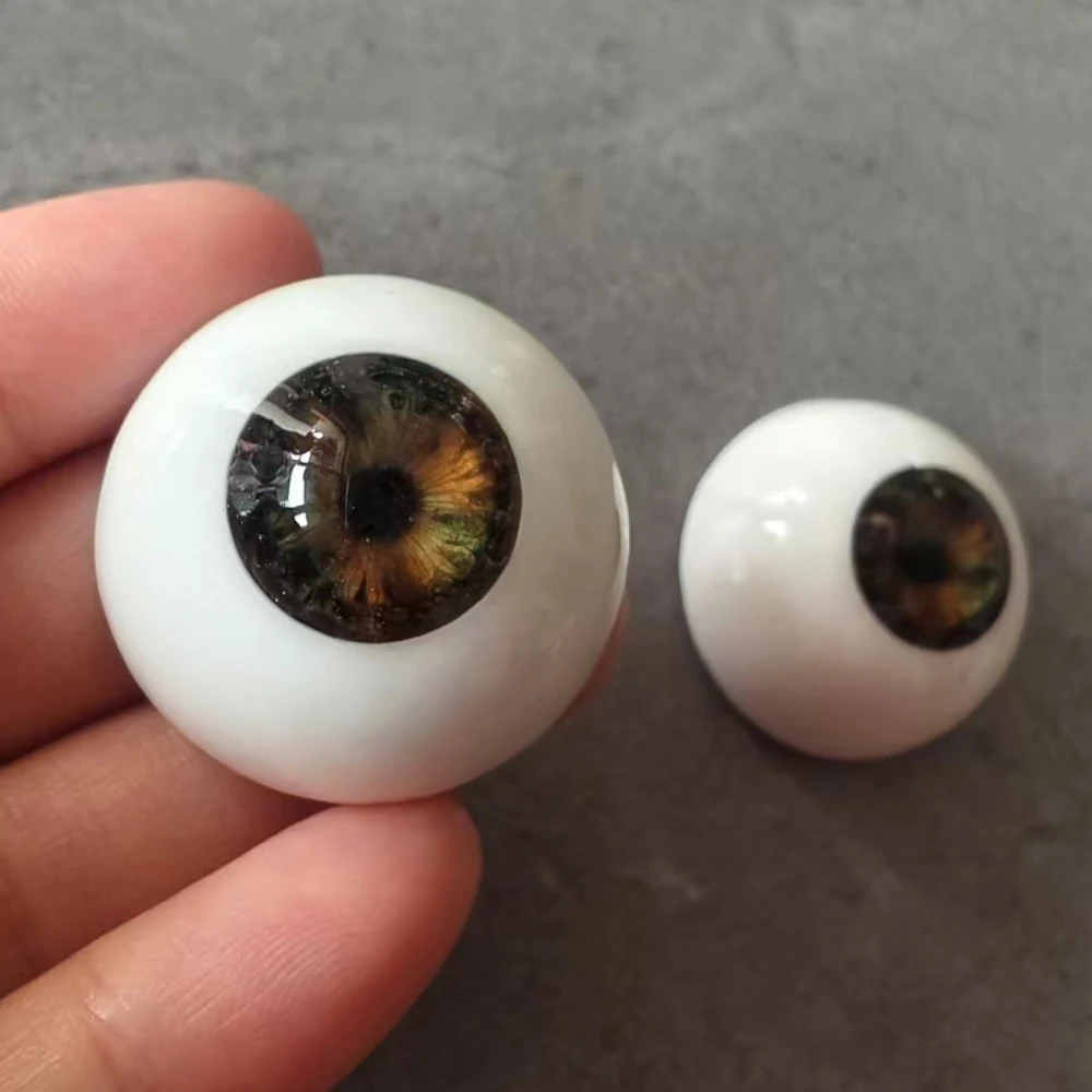 

Big Size Doll's Eyes 18/20/22/24/30/33mm Plaster Eyeball Customized Handmade Diy Girl Toys Play House Dress Up Doll Accessories