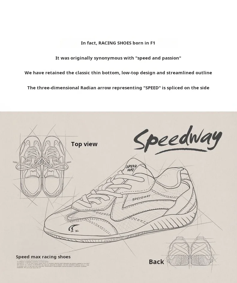 Maden Unisex Fall Vintage Patchwork Racing Shoes Breathable German Trainers Sneakers Thin Sole Casual Lace-Up Sport Winter Shoes