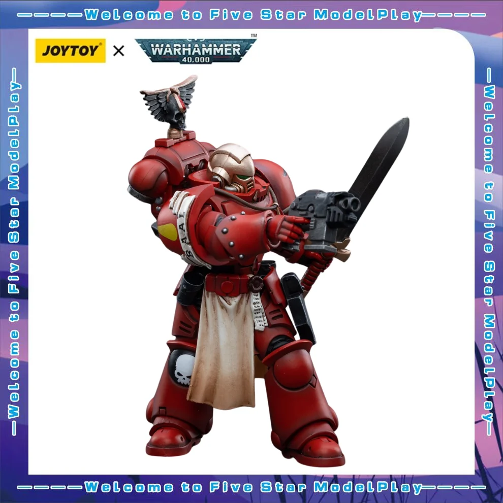 

【FS】Фигурки JOYTOY Warhammer 40K в масштабе 1/18: Ветеран Blood Angels, модели Vigna, игрушки, подарки