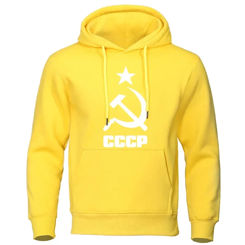 Loose Sweatshirts for Men and Women, CCCP Russian Hoodies, Russia Fashion Pullovers, Top Quality, Soviet, Autumn  Winter