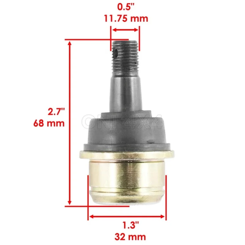 4PCS spherical joint suitable for Bombardier Traxter 500 650 Quest 500 650 G1 Outlander 650 800 800R Renegade 500 800  705400006