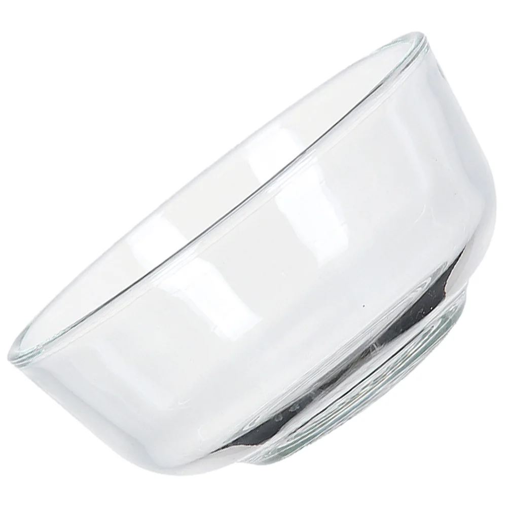 

1Pcs Clear Glass Fruit Salad Bowl Transparent Tableware Easy Clean Photo Prop Gift Glass Salad Bowl Kitchen Tableware