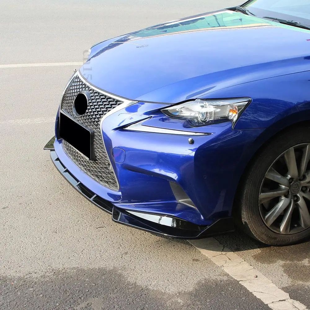 المصد الأمامي الشفاه الذقن معدات الحماية اكسسوارات الديكور الفاصل التصميم تجميل لكزس IS F-SPORT 2013 2014 2015 2016