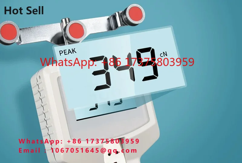 Hemu Handheld Digital Tensiometer HZSH Cable Textile Chemical Fiber Metal Steel Wire Carbon Fiber Testing Tester