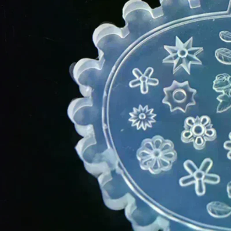 Moule à ongles en forme de fleur 3D, décorations d'ongles, bricolage, moule de manucure en Silicone, outil de fabrication de bijoux