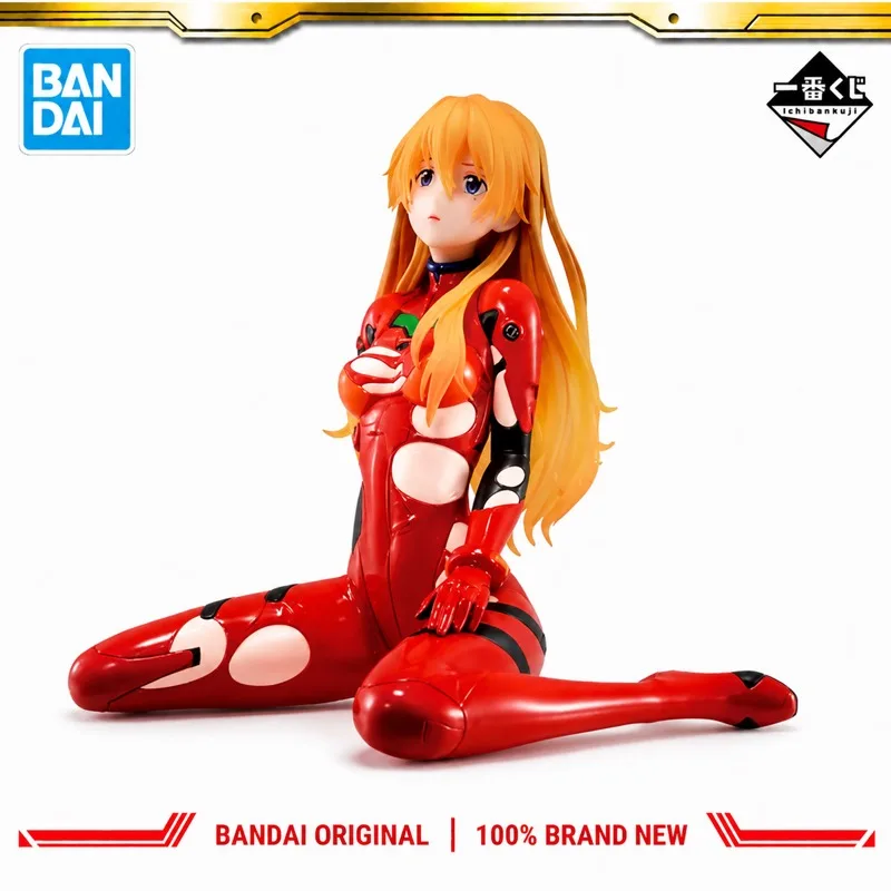 In Stock Bandai Original Ichiban Kuji Neon Genesis Evangelion Soryu Asuka Langrey Action Figure Model Doll Brand New Boxed Anime