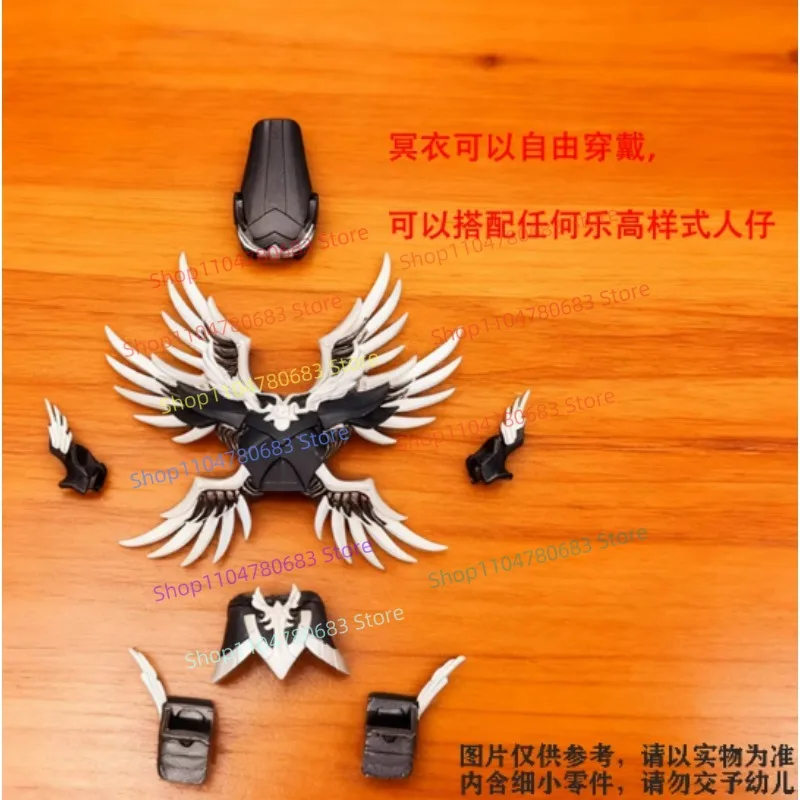 Zestaw Klocków MOC Kostium Plutona Akcesoria Mini Figurka Model do Składania Dekoracja Anime TV Zabawka Prezent Kolekcjonerski