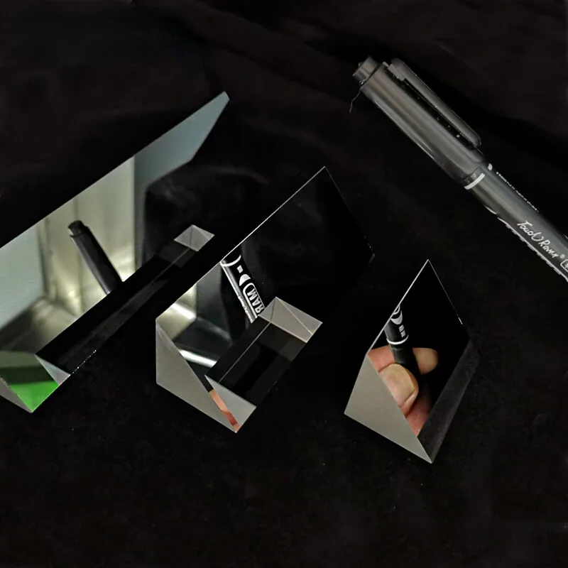 45 °   ปริซึมสามเหลี่ยมมุมฉาก 30x30x120 มม. กระจกสะท้อนแสงแบบออปติคอล