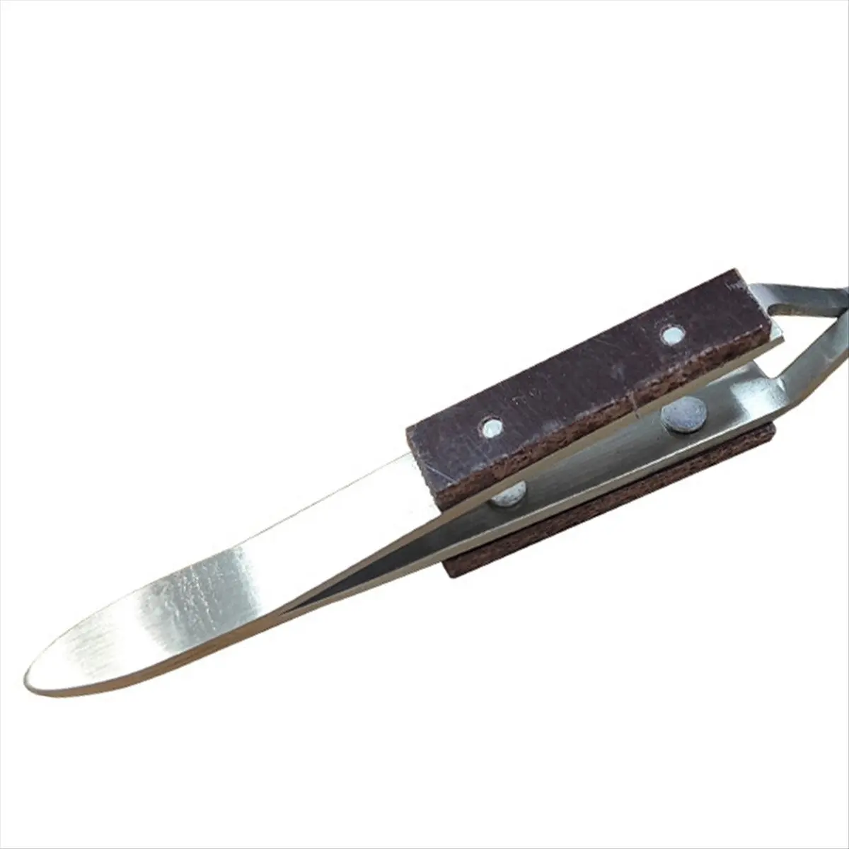 #06W 3Pcs Precision Reverse Tweezers, Pointed & Curved Tips Tweezer Set,Tweezers,(Stainless steel)