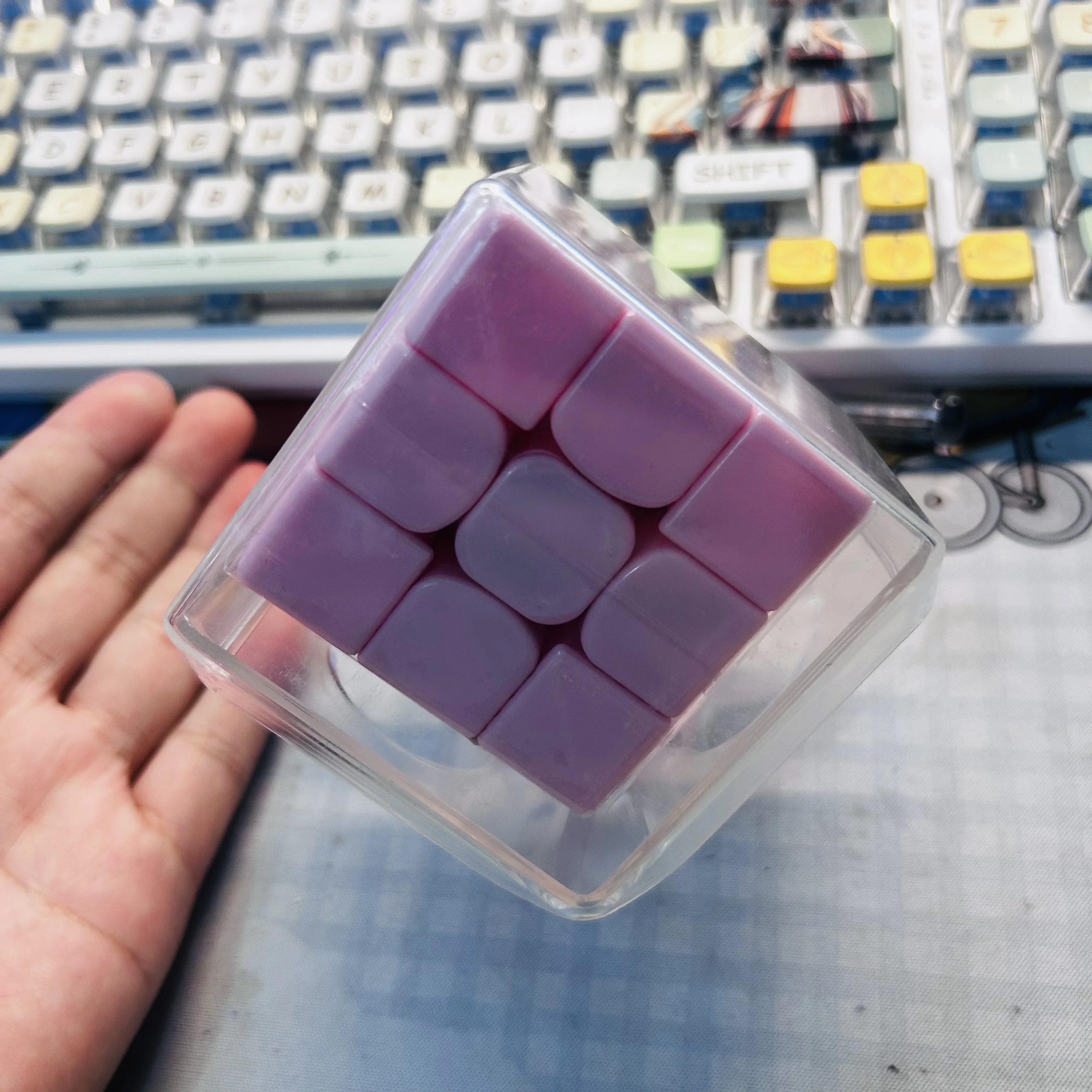 Gan356 ピンク 限定版 キューブ 3x3 キューブ コレクション Gan 3x3x3 マジック キューブ