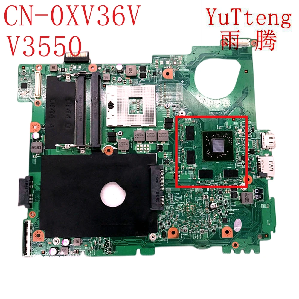 

For Dell Vostro 3550 V3550 Laptop Motherboard CN-0XV36V 0XV36V HM67 DDR3 Mainboard 100% tested fully work