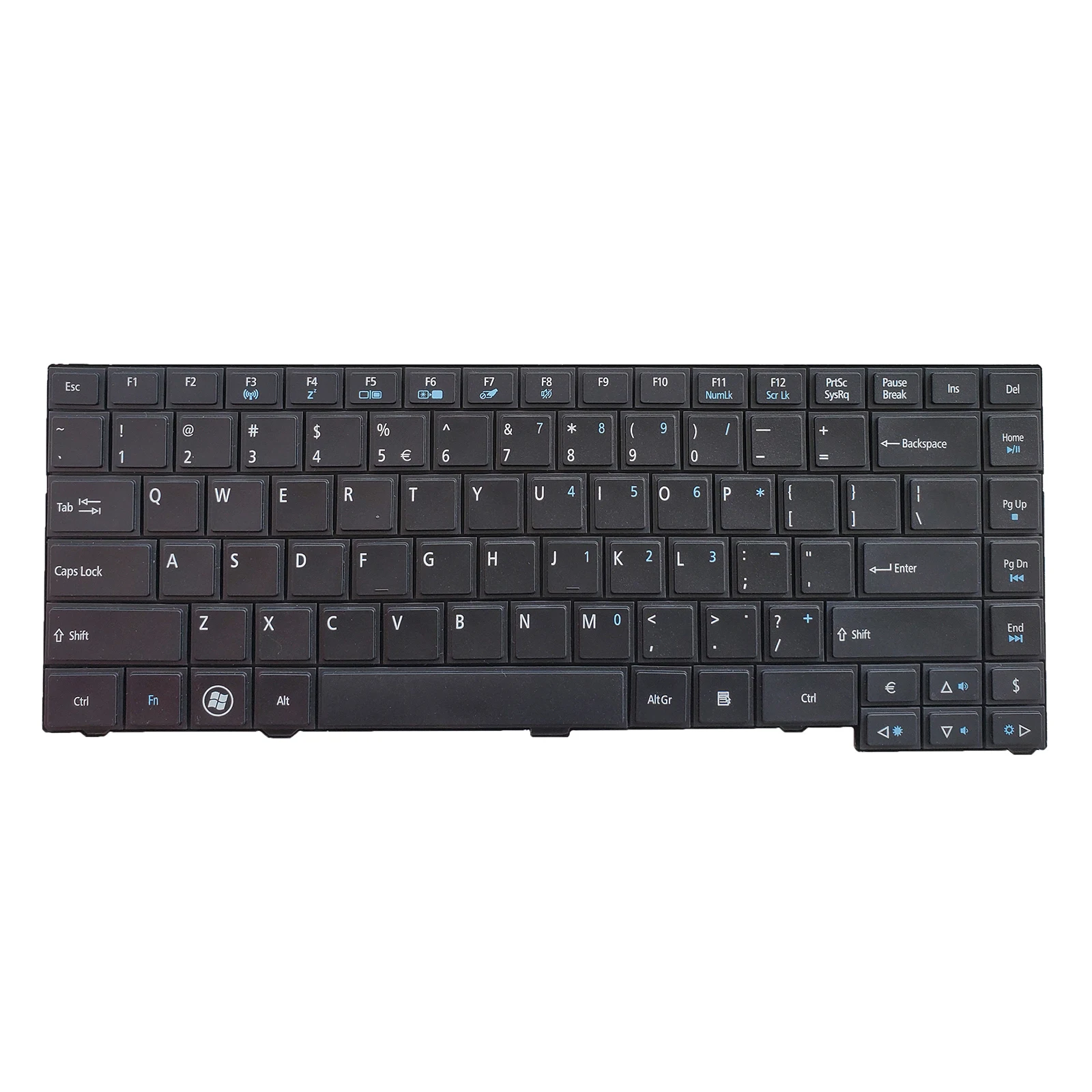 US Laptop Keyboard for ACER TM4750 4750ZG KB.I140A.332 NSK-AY1PW 9Z.N6HPW.10F no pointer no backlight