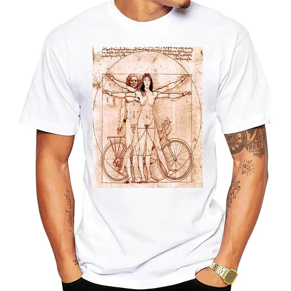 Cycling Cycologist Bicycle Retro T-Shirt Summer Men Short Sleeve Bike Sports White Casual Hip Hop Boy Tees Hipster Cool Man Tops