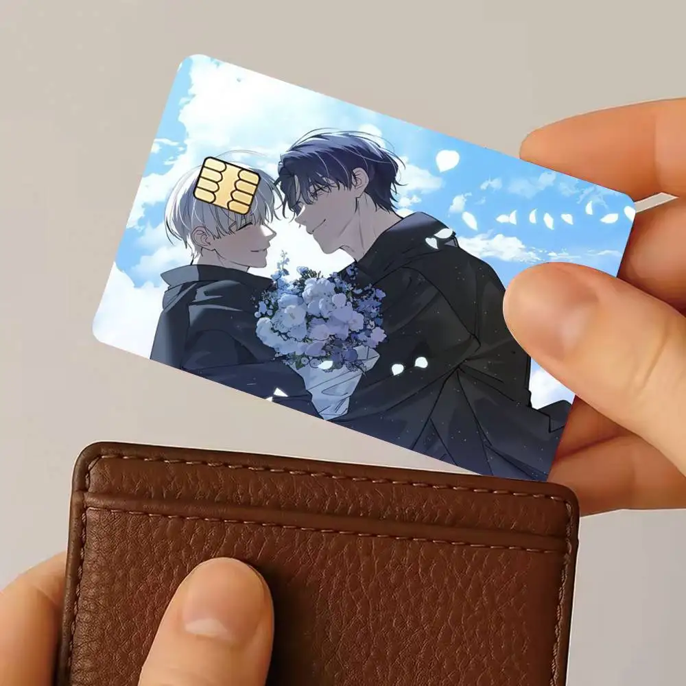 The Hunter's Gonna Lay Low Manhwa Credit Card HD Stickers Small Chip Waterproof Sticker Game Card Decal Gift