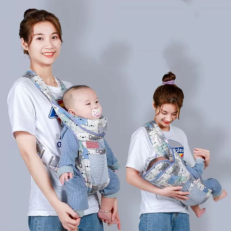 Baby Sling Carrier Ergonomic Baby Backpack Carrier, Easily Adjustable Baby Carrier Newborn To Toddler Multi-functional Go Out