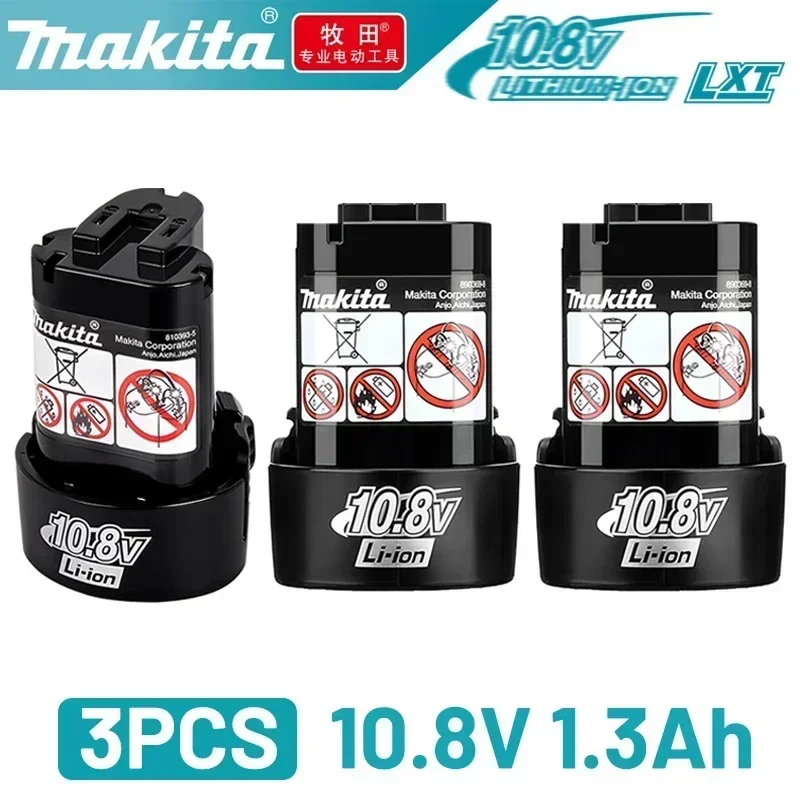 Makita 10.8v battery BL1013 BL1020 BL1030, DF030D Makita 10.8v/12V charger, replacement tool 10.8v MakitabatteryBL1030