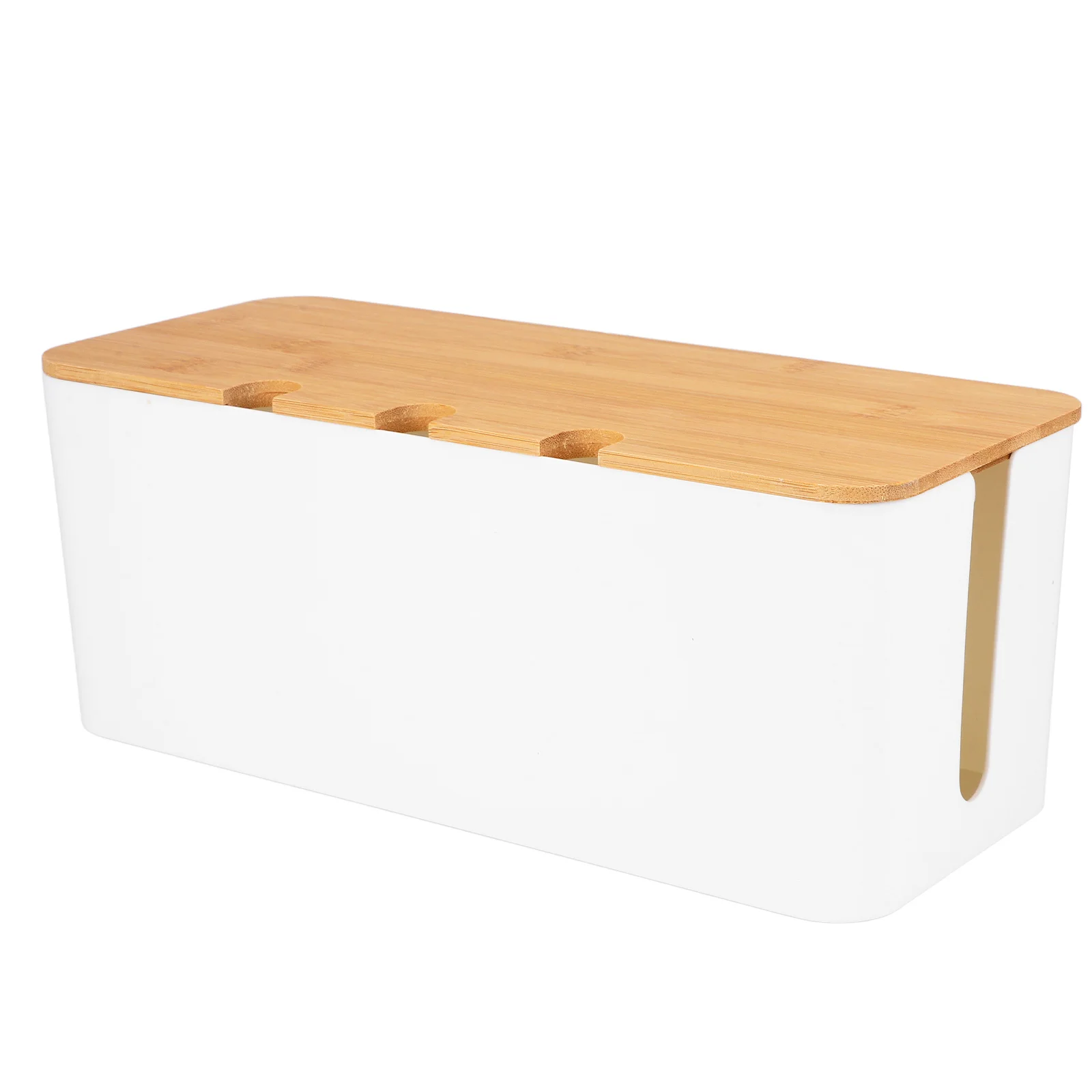 

Cable Management Box Large For Desk Power Strip Organizer Storage Case Cord Hider Box Desktop Wire Manager Cord Organizer