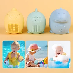 Silicone brinquedos do banho do bebê, brinquedos para crianças pequenas, 1pc