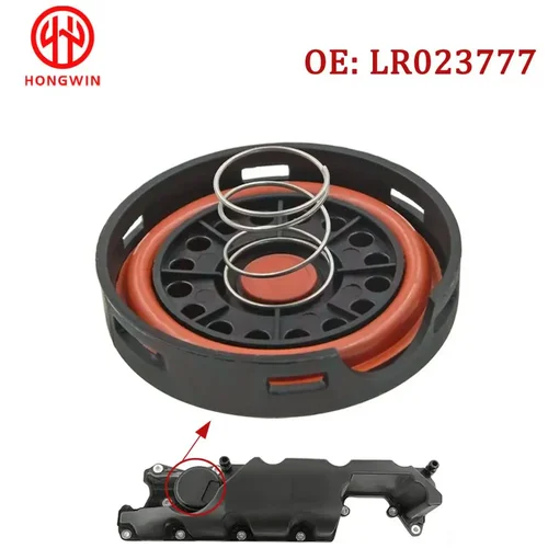 LR LR 023777   Nuevo Kit de reparación de tapa de válvula PCV de motor con membrana para Land Rover Freelander 2 Volvo XC60 XC70 XC90 S80 V70 31319642