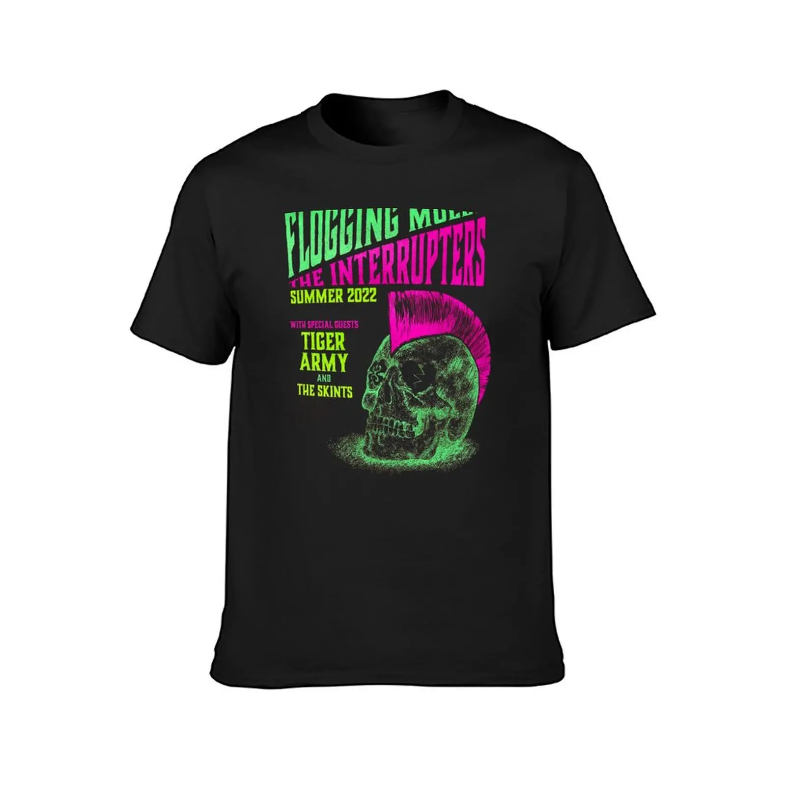 Flogging Molly - The Interrupters - Tour 2022 T-Shirt blanks oversized heavyweights hippie clothes slim fit t shirts for men