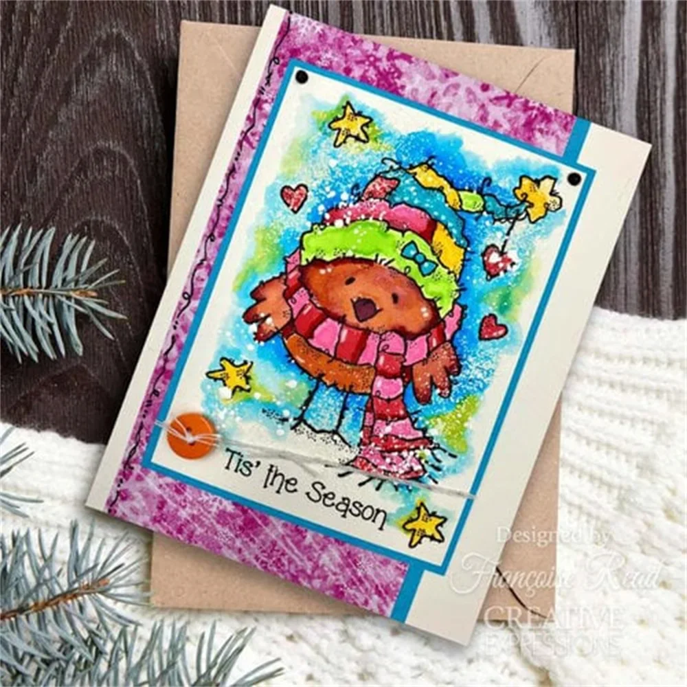 Merry Christmas Moose Snowman stamps and die 2024 new arrivals Metal Cutting Die DIY Craft Greeting Card Scrapbooking Decoration