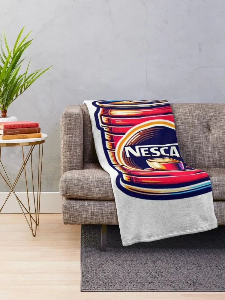 nescafe Throw Blanket