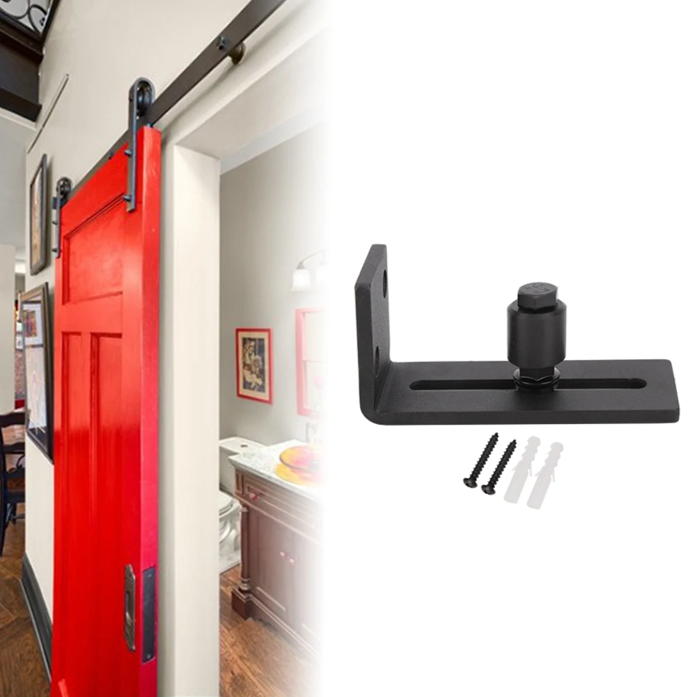 Carbon Steel Adjustable Sliding Floor Guide for Barn Door Hardware Accessory