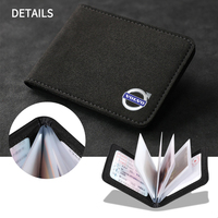 Ultra Thin Auto Driver License Bag Car Driving Documents ID Card Card Holder For Volvo Xc60 Xc90 V40 V60 V50 S60 Car Accessories