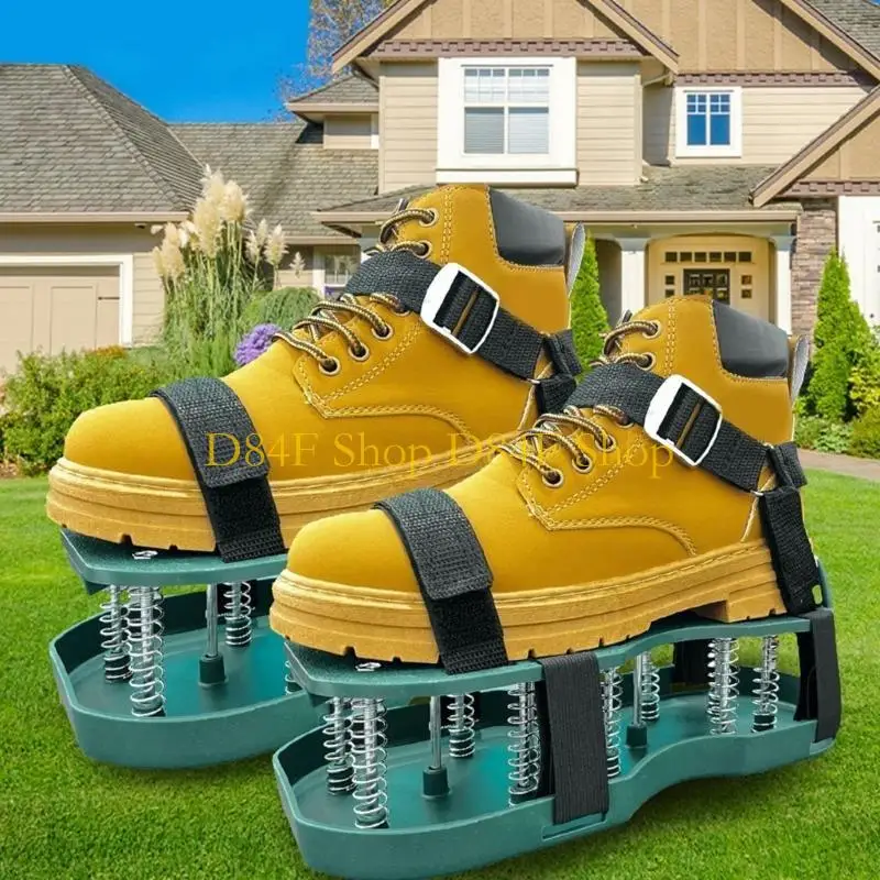D84F Epoxy Floor Spiked Shoes Fully Assembled Gunite Spiked Shoes with Short Spikes