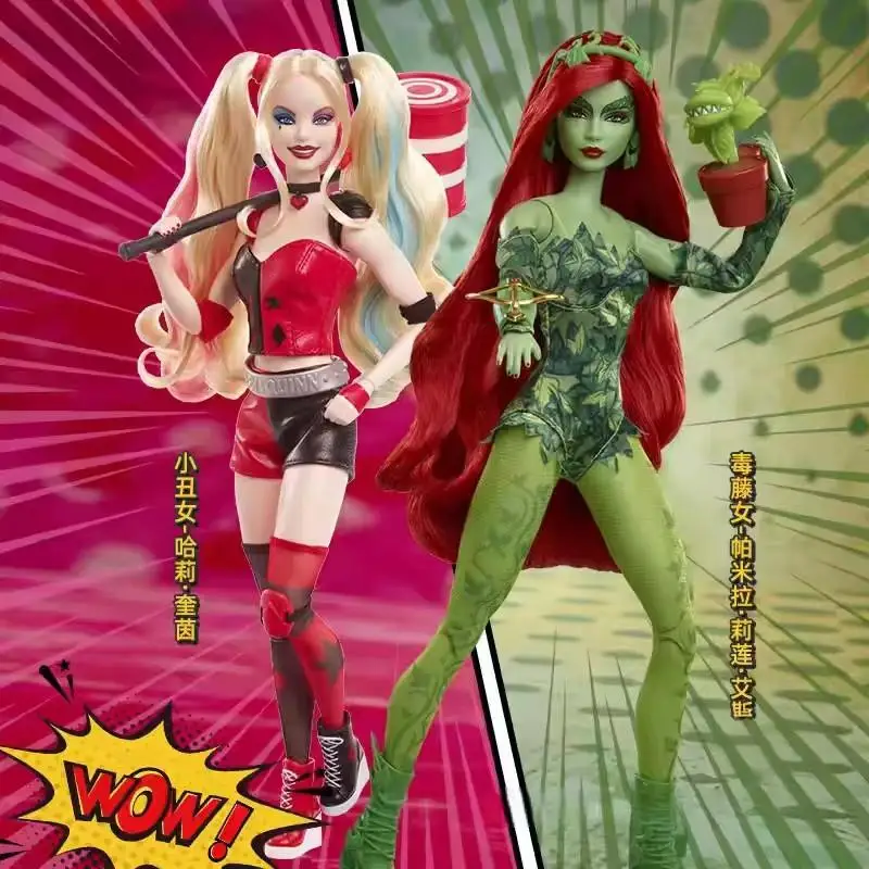 Mattel Barbie Signature Dc Harley Quinn Collectible Posable Action Figure Doll Display For Adult Collectors Batman 85 Years