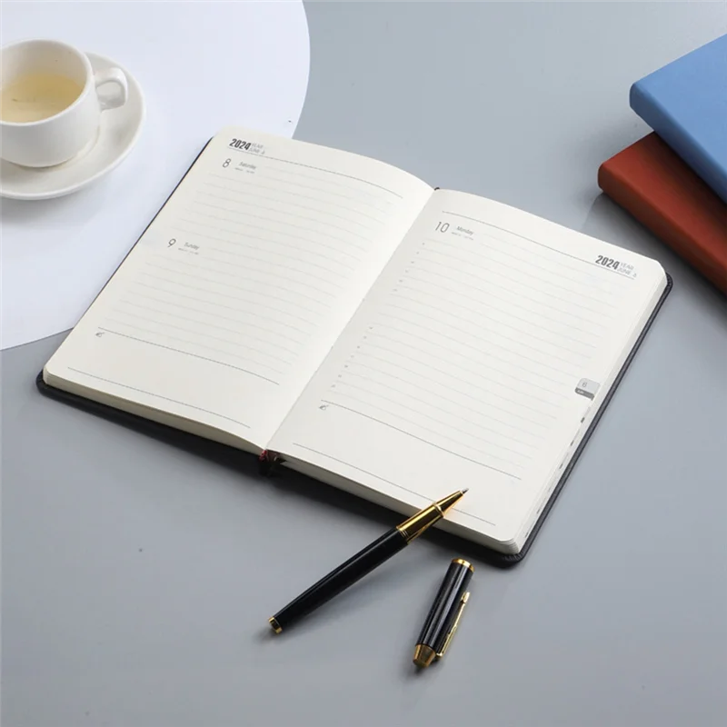 Suitable 1 Pieces A5 English Schedule Planner Elastic Band Notebook Strap Book Notebook Black