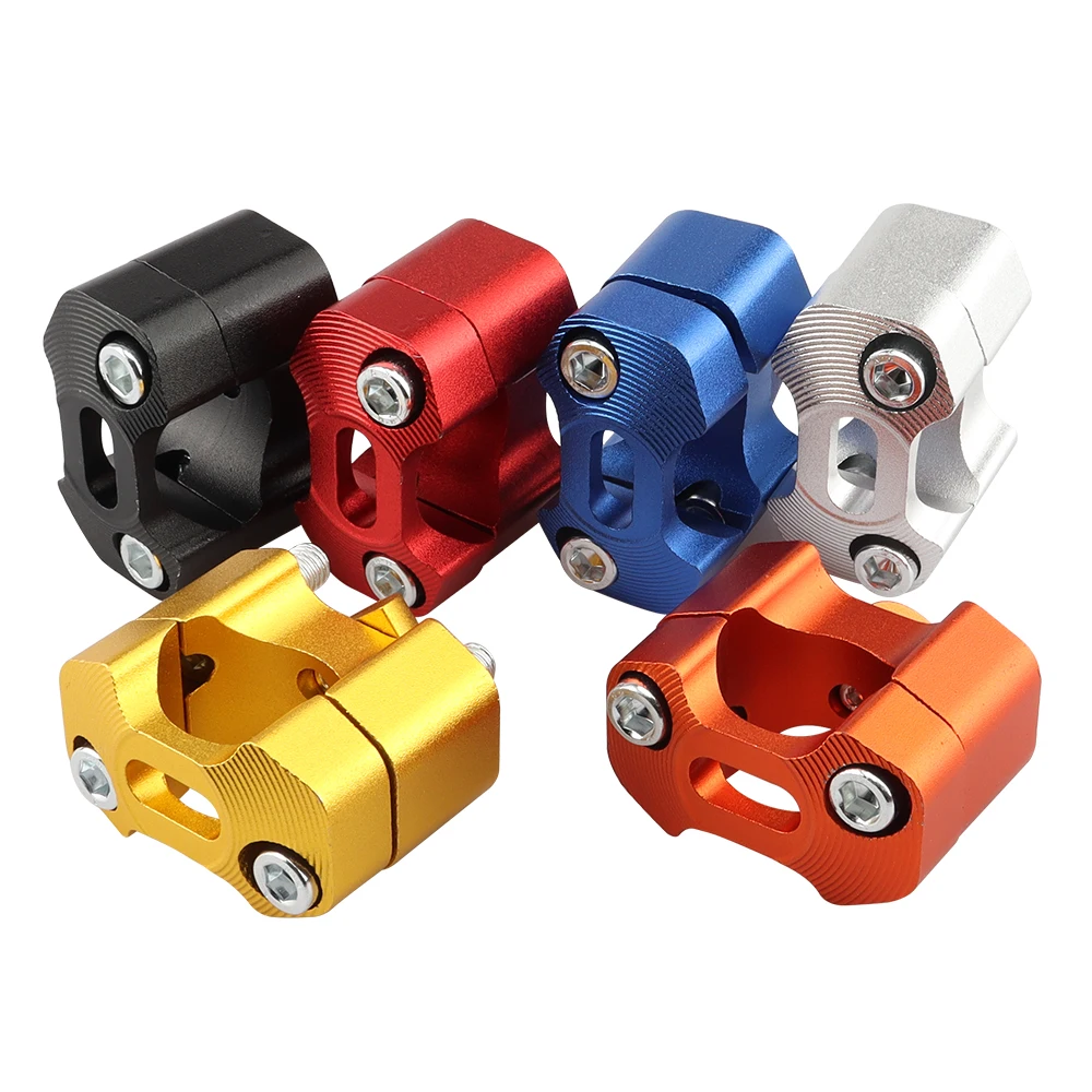 Image of 22mm 28mm CNC Motorrad Lenker Klemme Lenker Riser Adapter Bar Schellen Für KTM Honda Kawasaki Yamaha Suzuki Universal