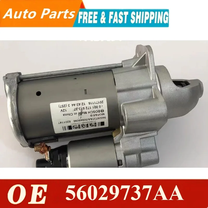 

Original Genuine Fit For 2019 2020 JEEP CHEROKEE WRANGLER 2.0L STARTER 56029737AA