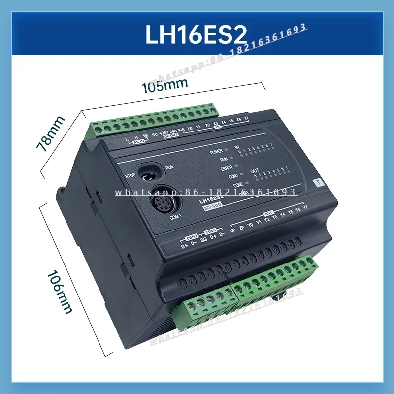 GOOD2026 Programmable Controller ES2 Series LH16ES200T 32 40 60 Lead Compatible DVP