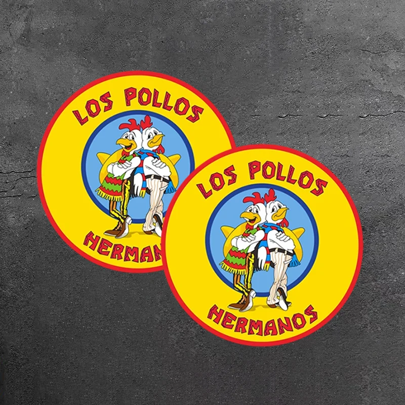 

LOS POLLOS HERMANOS мотоциклетные наклейки водостойкие для мотоцикла топливный бак передний обтекатель электрический скутер ноутбук виниловые наклейки