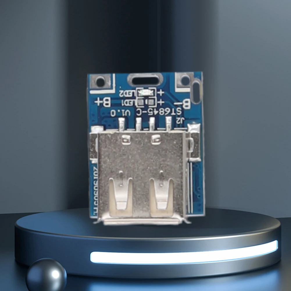 

134N3P Charge-Discharge Integrated Module High-Precision Lithium Battery Li-ion Charger Board 5V1A LED Display USB & Micro Port