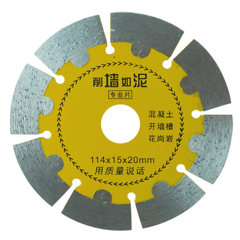 大理石,コンクリート,磁器,タイル,花崗岩,石英石,コンクリート,ディスクを切断するための114mmダイヤモンド鋸刃